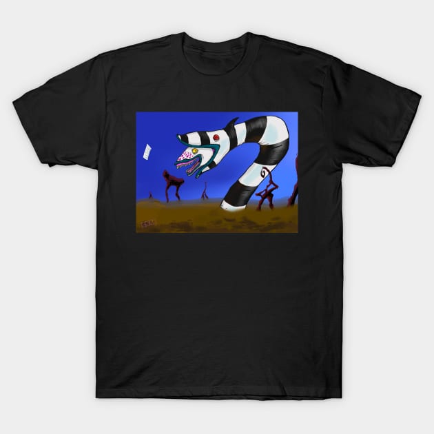 Sandworm T-Shirt by Magic Whiskey ART